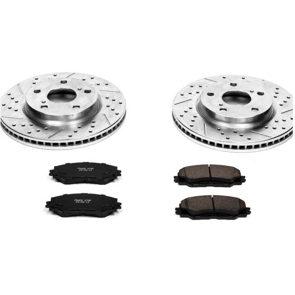 Powerstop K258 Front 1 Click Brake Kit w/Hardware