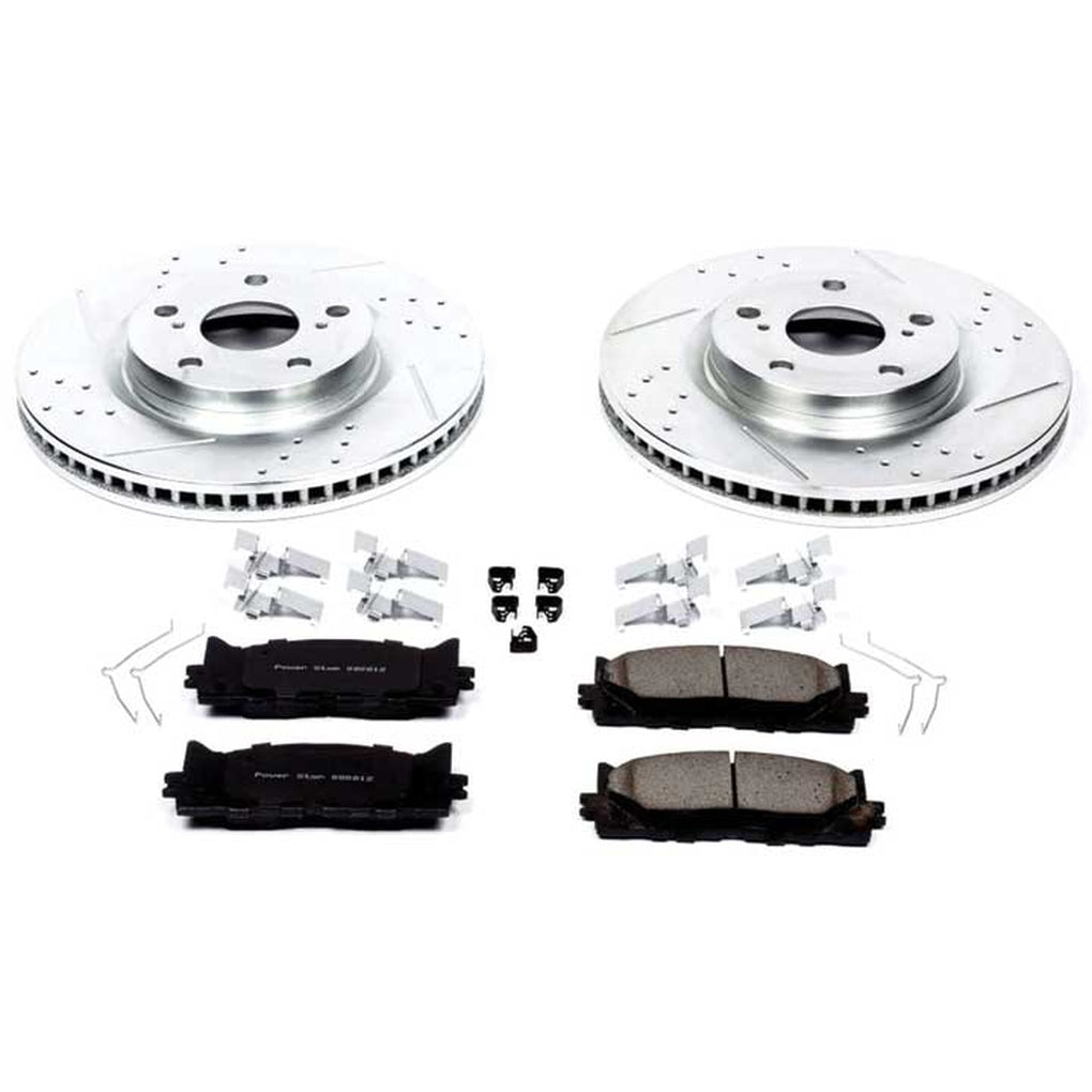Powerstop K3053 Front 1 Click Brake Kit w/Hardware