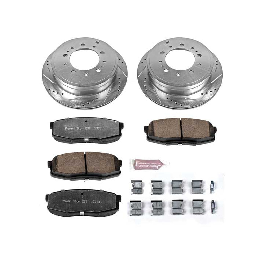 Powerstop K3073-36 Rear Truck and Tow Brake Kit