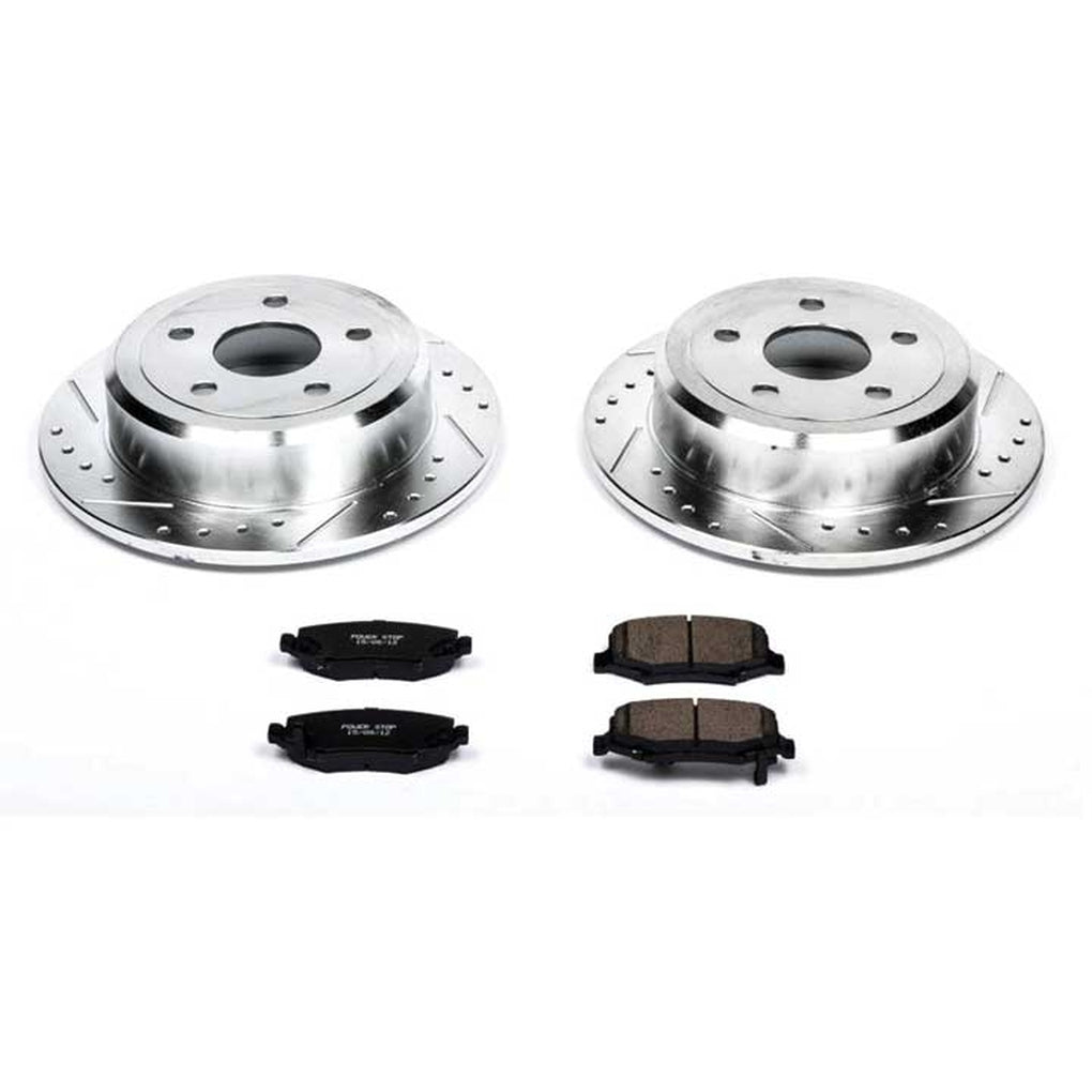 Powerstop K3090 Rear 1 Click Brake Kit w/Hardware