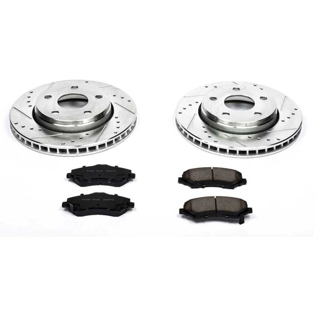 Powerstop K3097 Front 1 Click Brake Kit w/Hardware