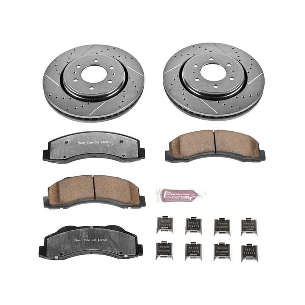 Powerstop K3167-36 Front Truck and Tow Brake Kit