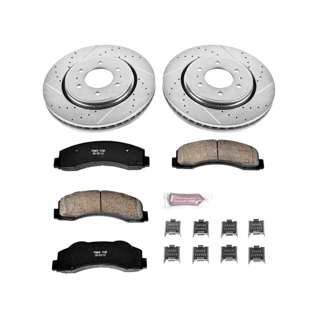Powerstop K3167 Front 1 Click Brake Kit w/Hardware