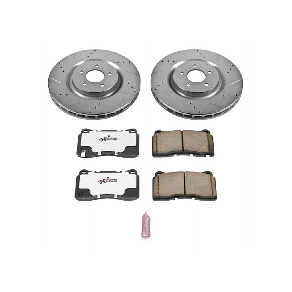 Powerstop K4547-26 Front Street Warrior Brake Kit