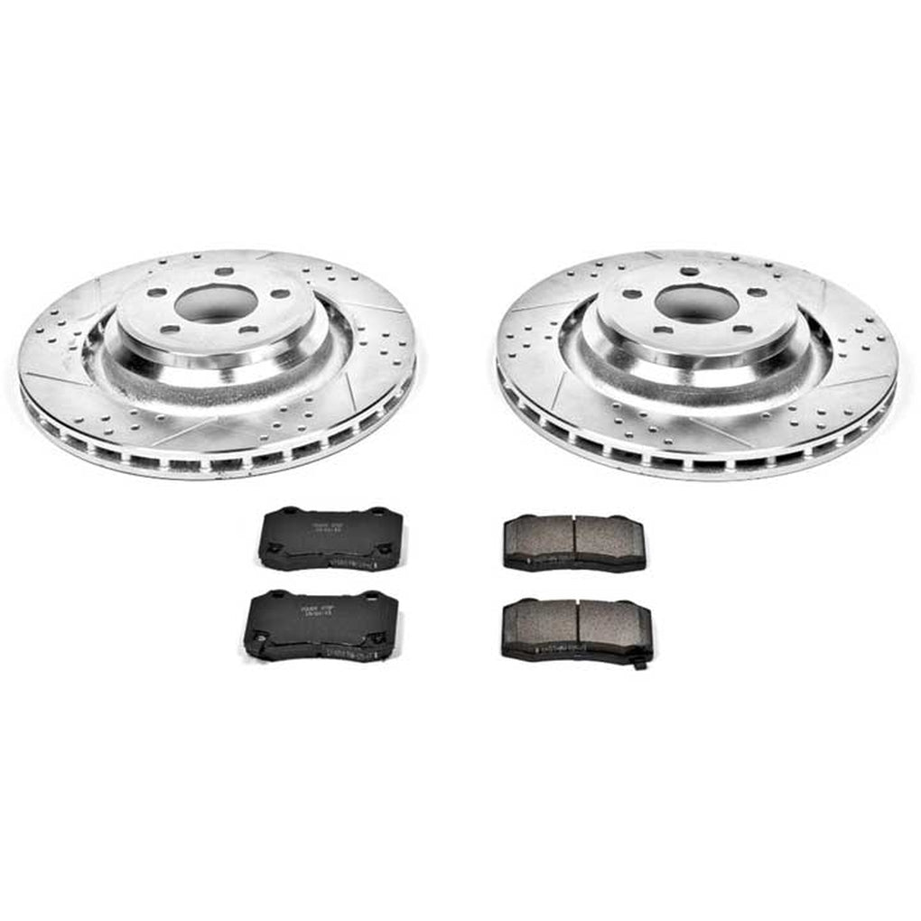 Powerstop K4583 Rear 1 Click Brake Kit w/Hardware
