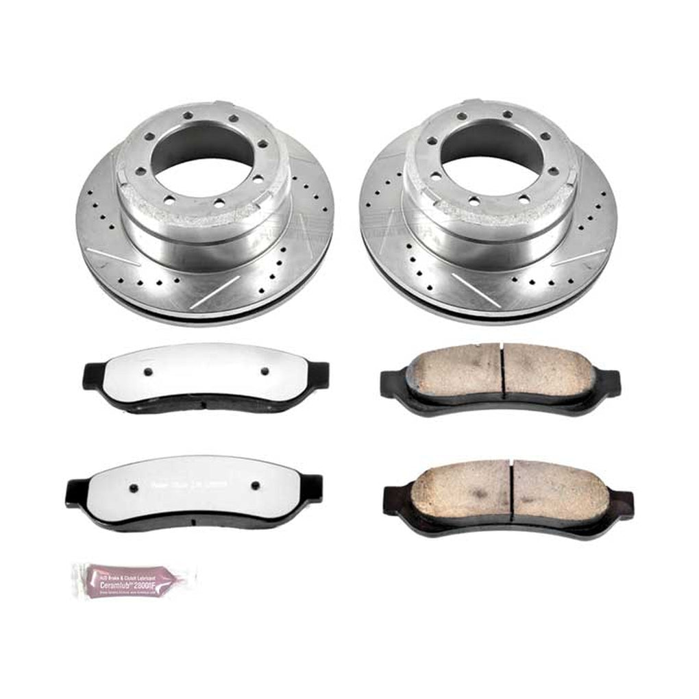 Powerstop K4593-36 Rear Truck and Tow Brake Kit