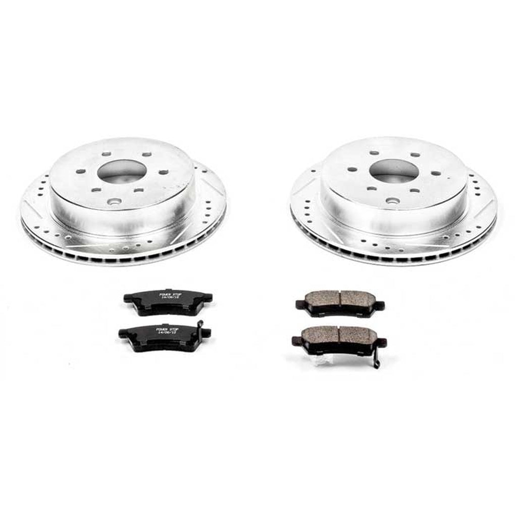 Powerstop K4621 Rear 1 Click Brake Kit w/Hardware