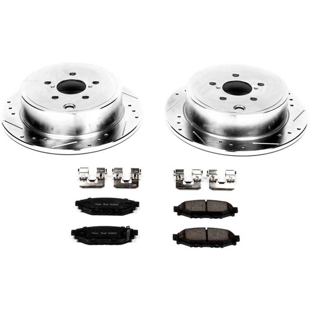 Powerstop K4631 Rear 1 Click Brake Kit w/Hardware