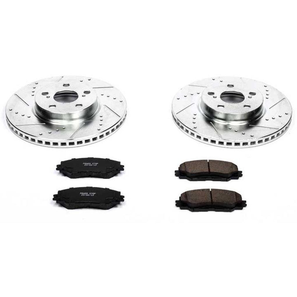 Powerstop K4669 Front 1 Click Brake Kit w/Hardware
