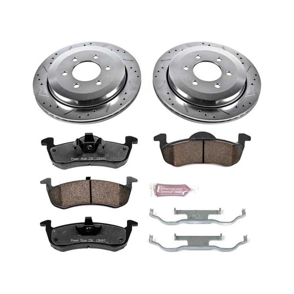Powerstop K4683-36 Rear Truck and Tow Brake Kit