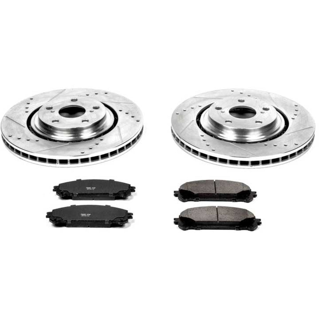 Powerstop K4713 Front 1 Click Brake Kit w/Hardware