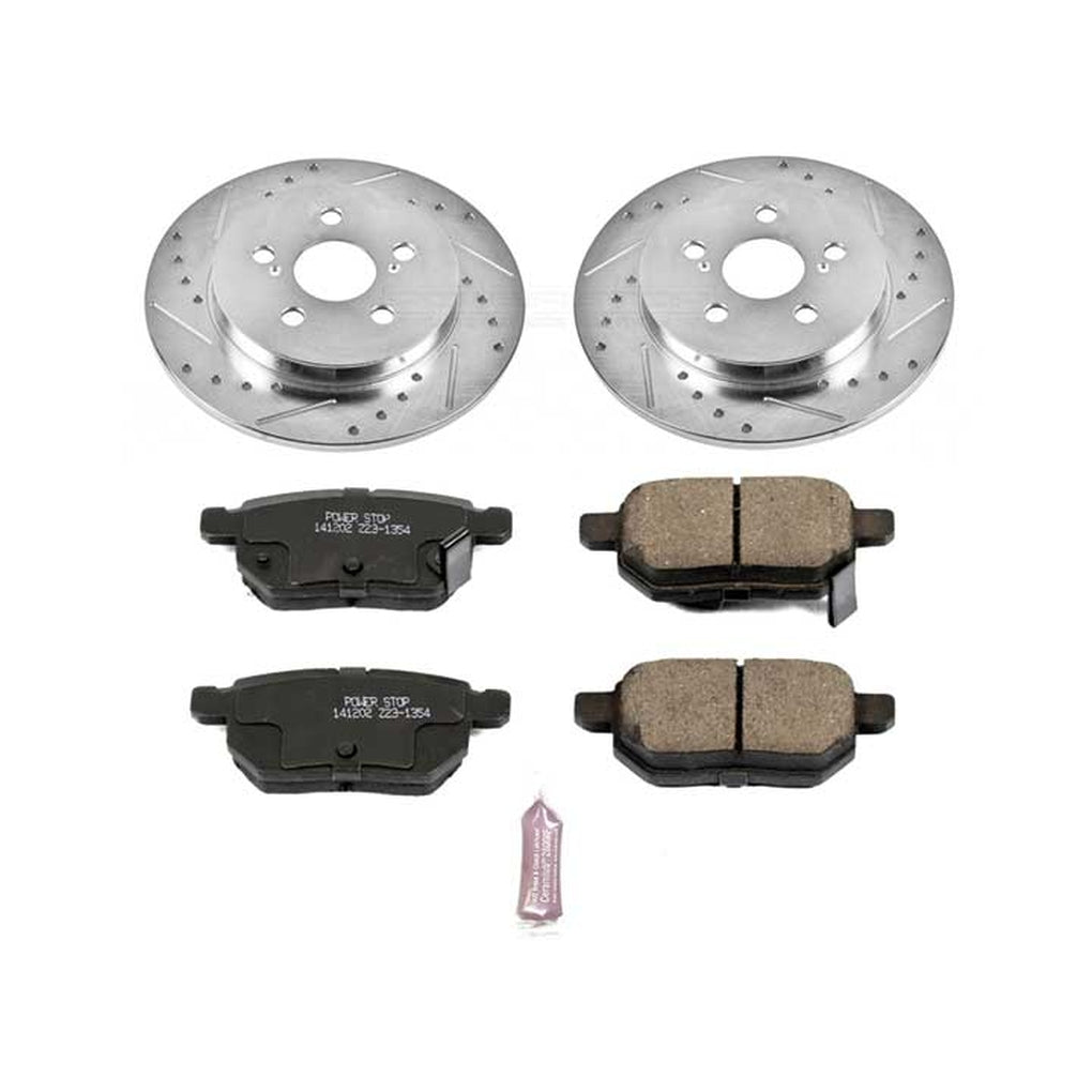 Powerstop K4736 Rear 1 Click Brake Kit w/Hardware