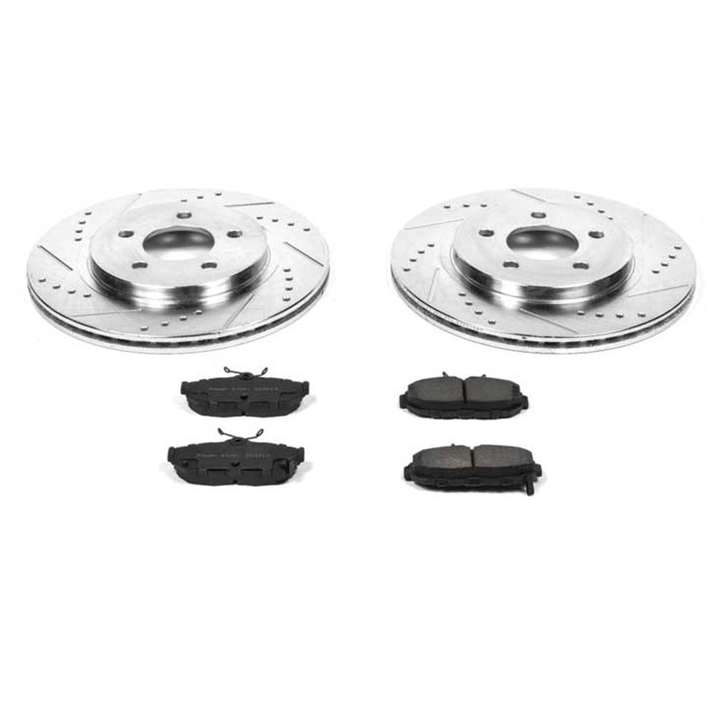 Powerstop K4749 Rear 1 Click Brake Kit w/Hardware