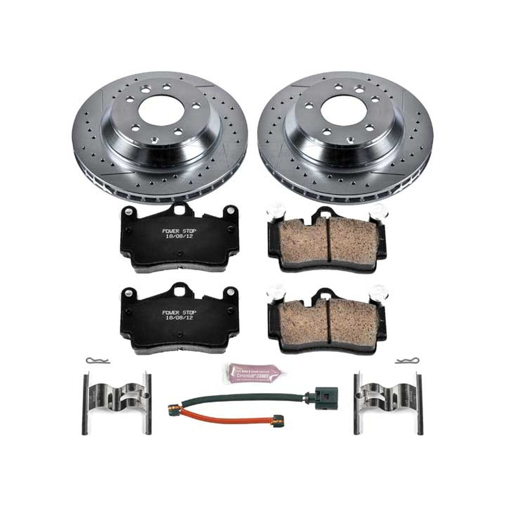 Powerstop K5312 Rear 1 Click Brake Kit w/Hardware