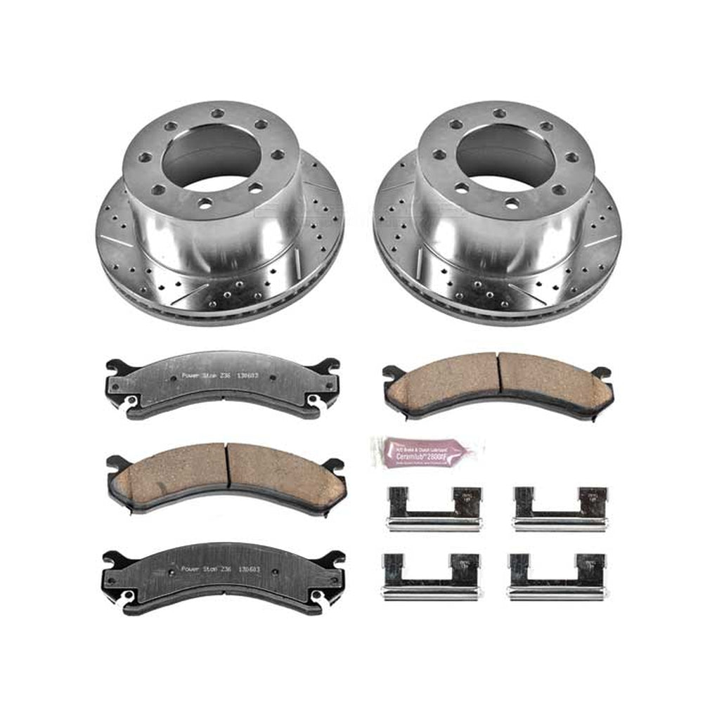 Powerstop K5337-36 Rear Truck and Tow Brake Kit