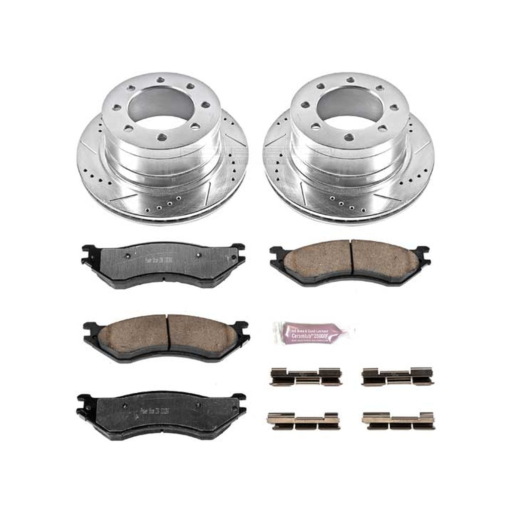 Powerstop K5490-36 Rear Truck and Tow Brake Kit