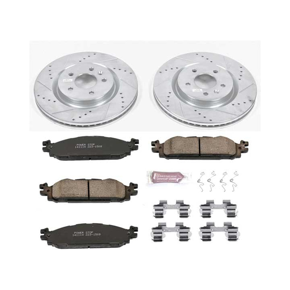 Powerstop K5583 Front 1 Click Brake Kit