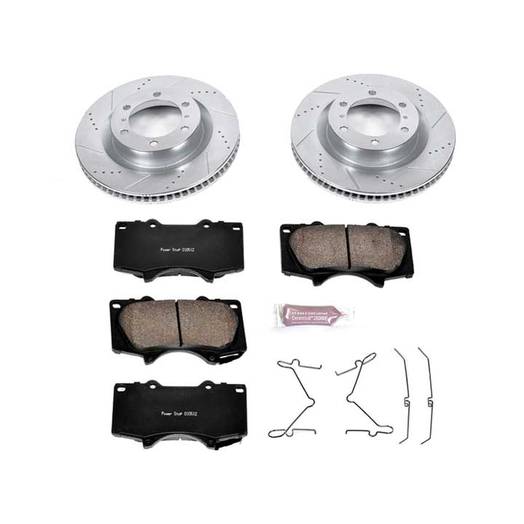 Powerstop K5873 Front 1 Click Brake Kit