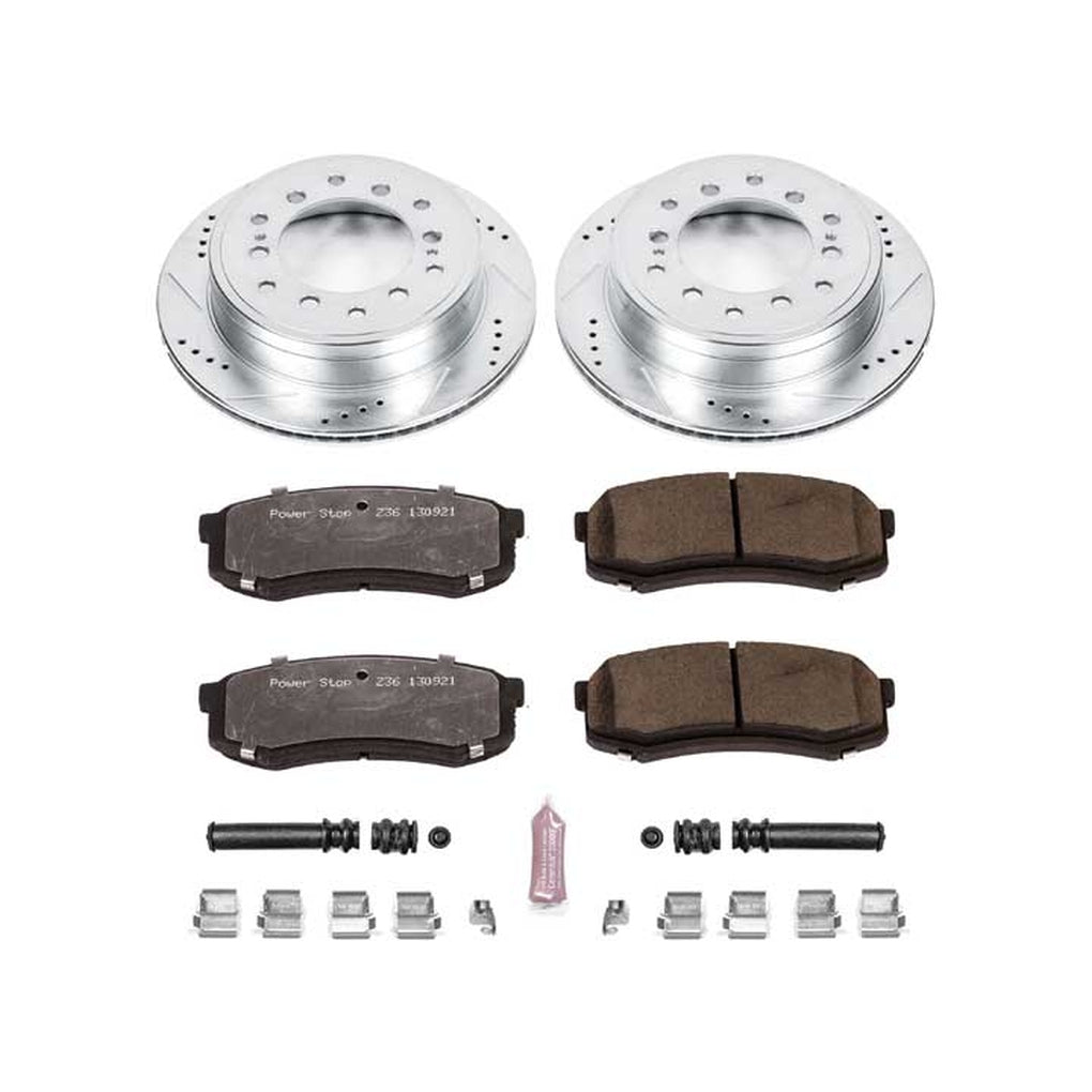 Powerstop K5875-36 Rear Truck and Tow Brake Kit