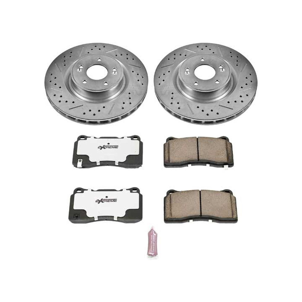 Powerstop K6166-26 Front Street Warrior Brake Kit