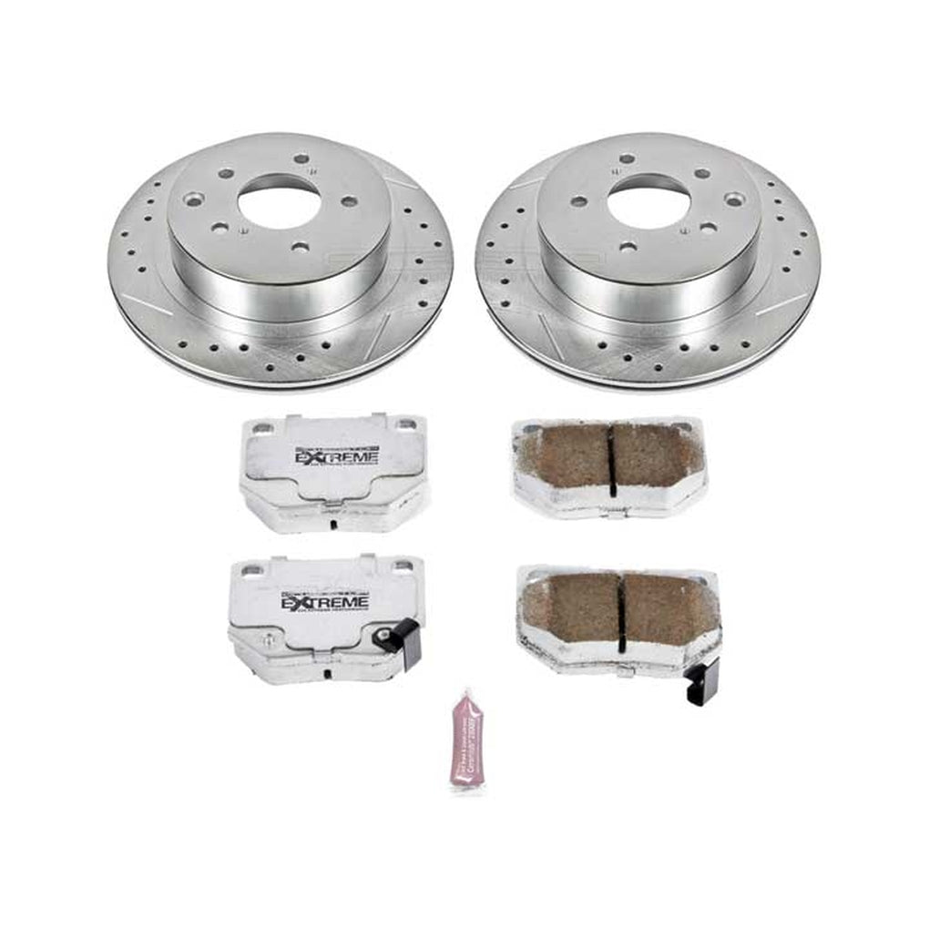 Powerstop K666-26 Rear Street Warrior Brake Kit