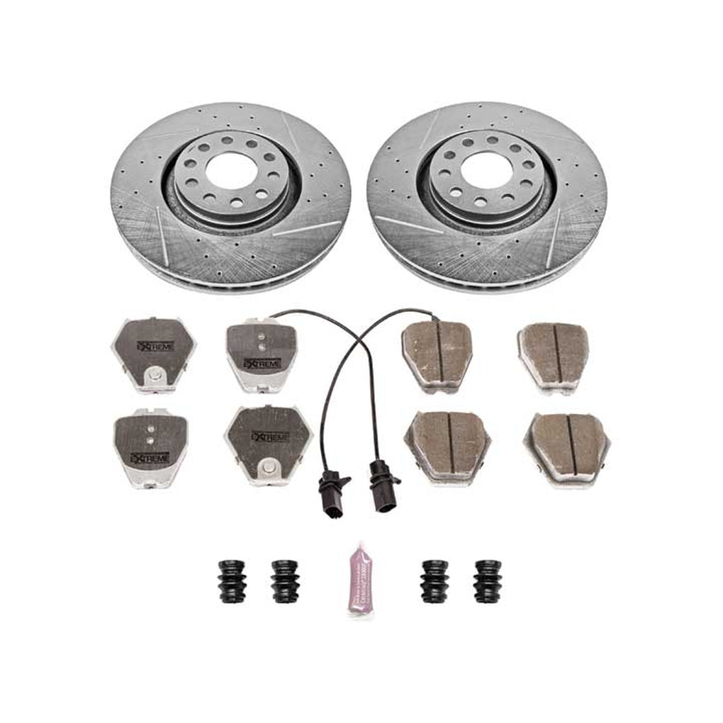 Powerstop K886-26 Front Street Warrior Brake Kit