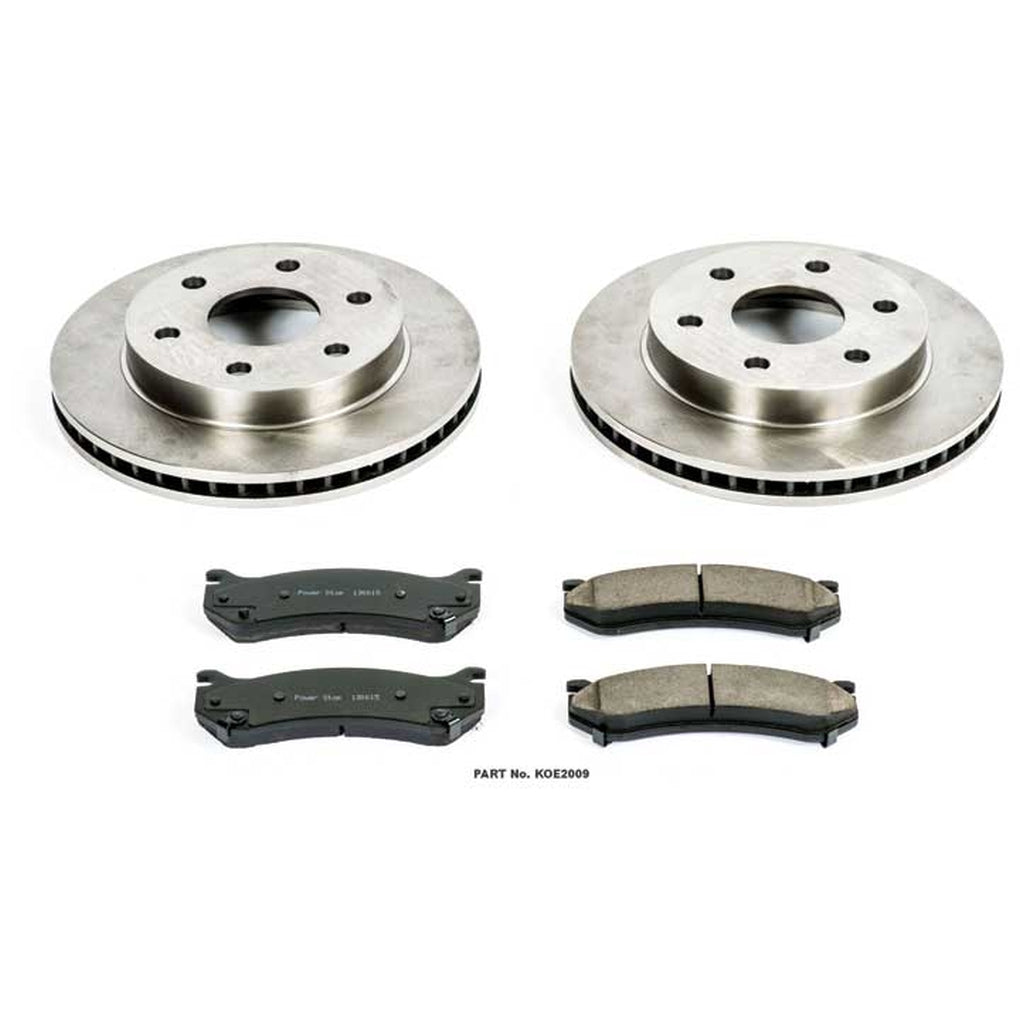 Powerstop KOE2009 Front Daily Driver Brake Kit