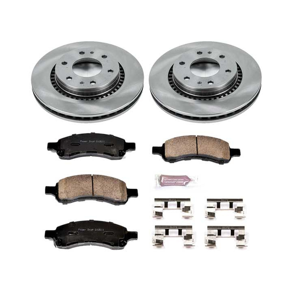 Powerstop KOE2084 Front Daily Driver Brake Kit