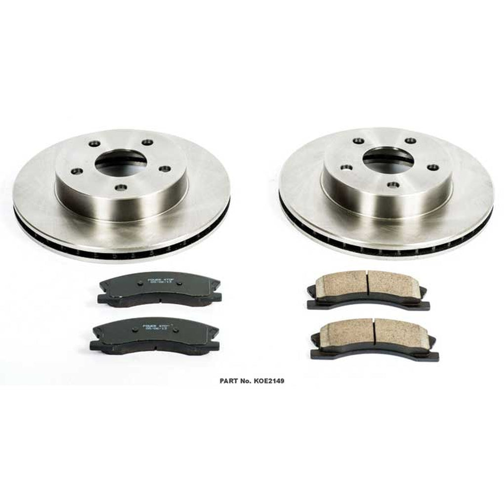 Powerstop KOE2149 Front Daily Driver Brake Kit