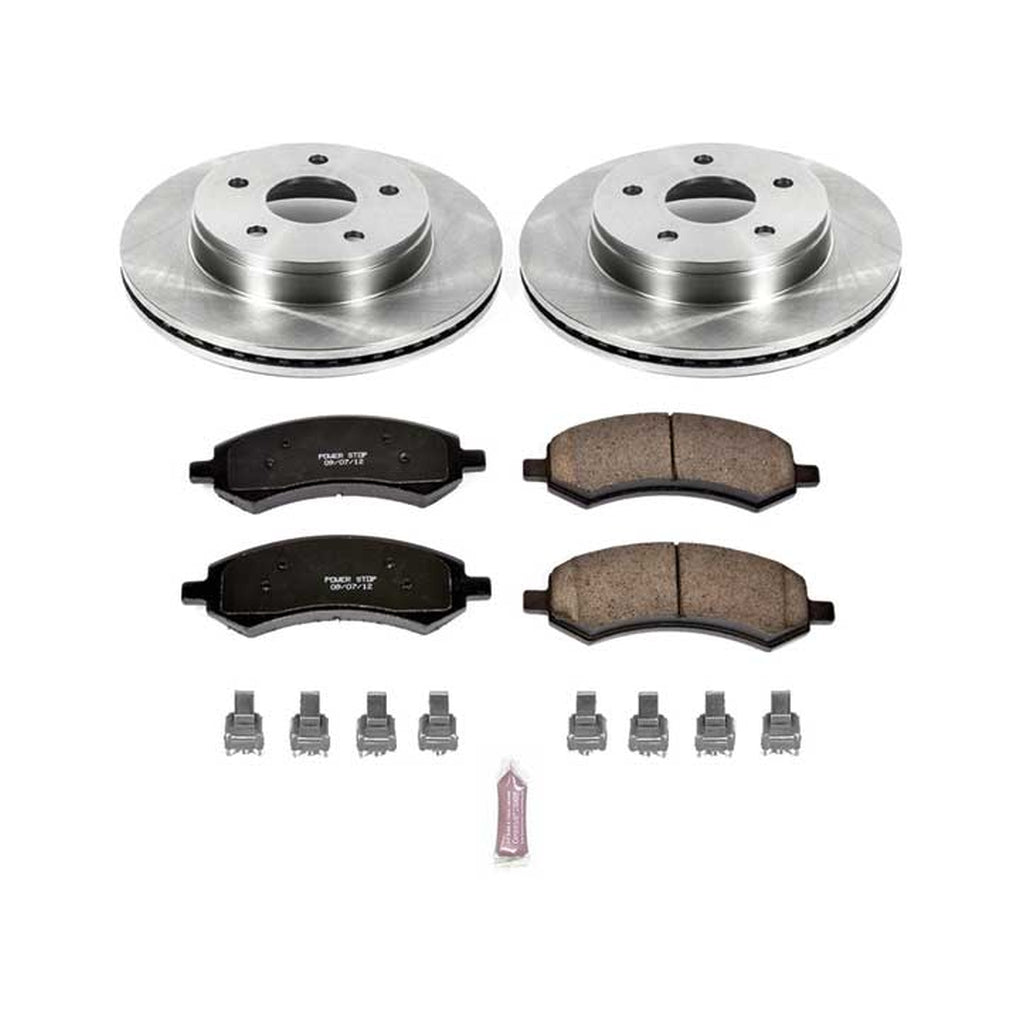Powerstop KOE2163 Front Daily Driver Brake Kit