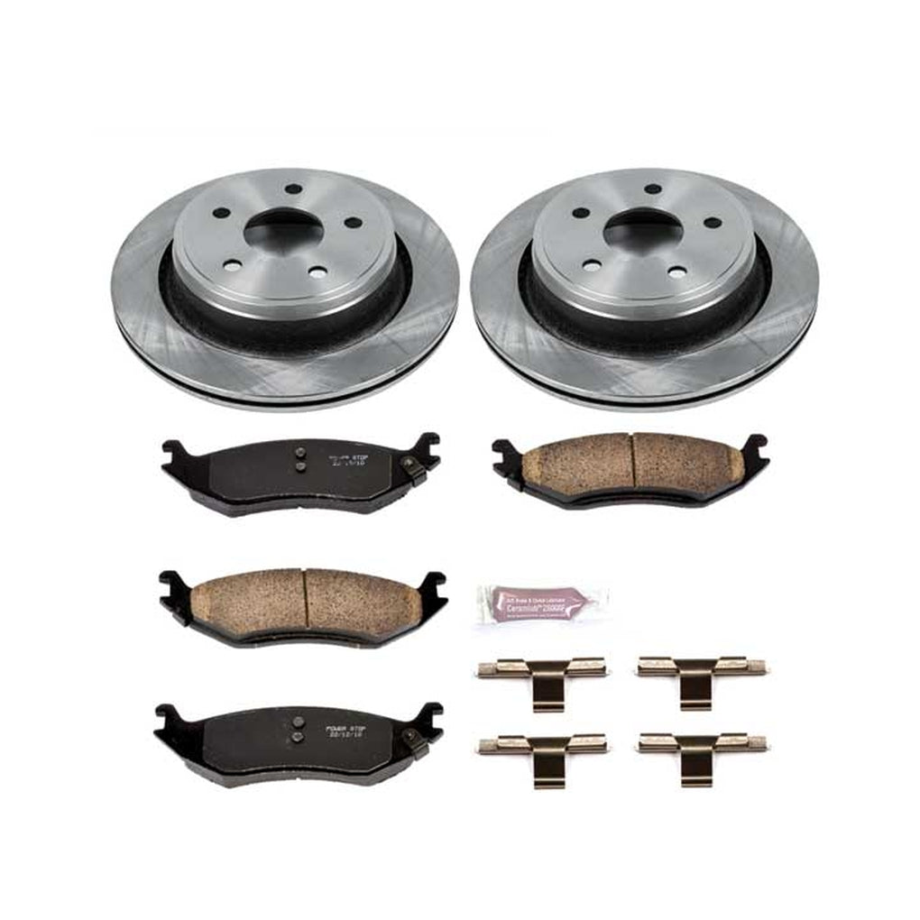 Powerstop KOE2172 Rear Daily Driver Brake Kit