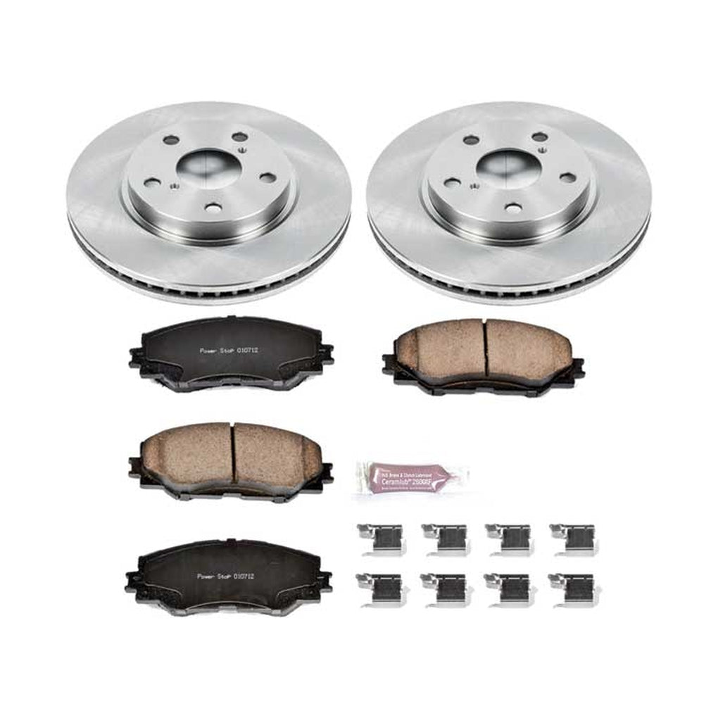 Powerstop KOE258 Front Daily Driver Brake Kit