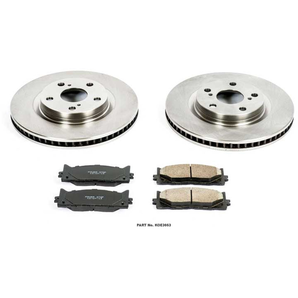 Powerstop KOE3053 Front Daily Driver Brake Kit