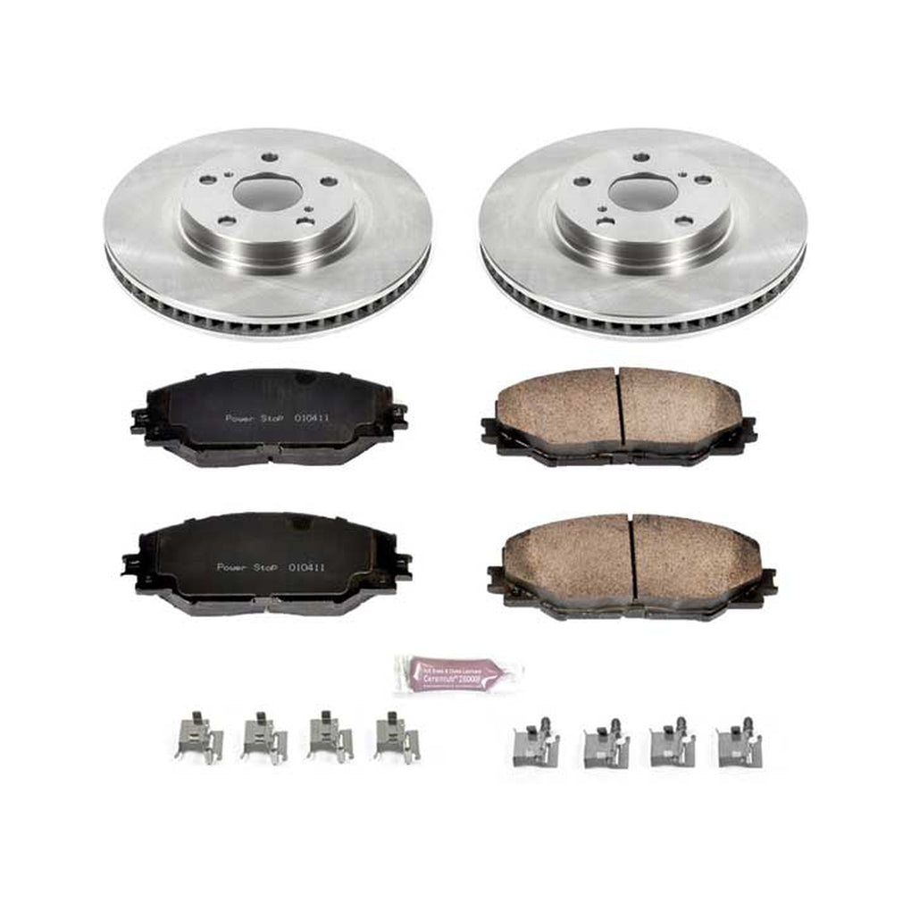 Powerstop KOE3054 Front Daily Driver Brake Kit