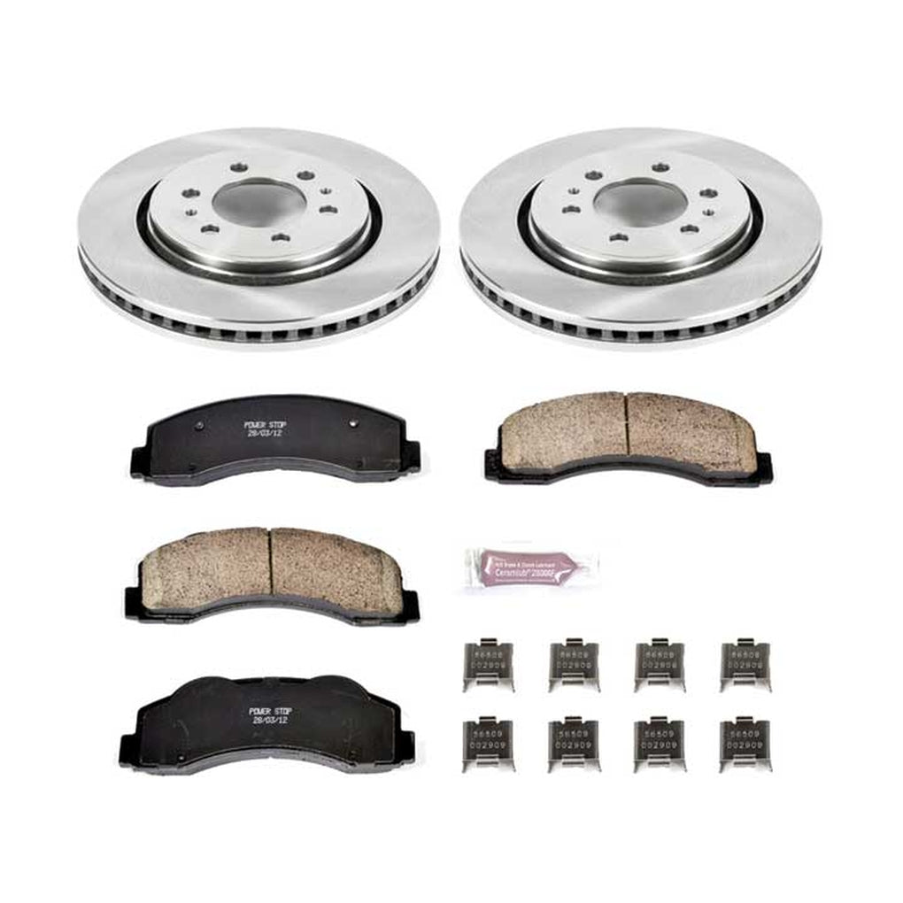 Powerstop KOE3167 Front Daily Driver Brake Kit