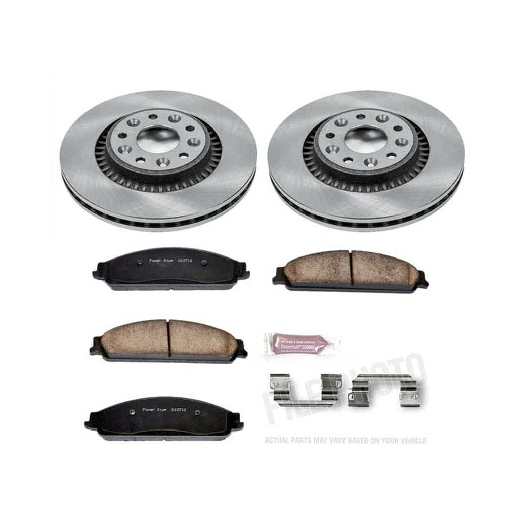 Powerstop KOE4599 Front Daily Driver Brake Kit