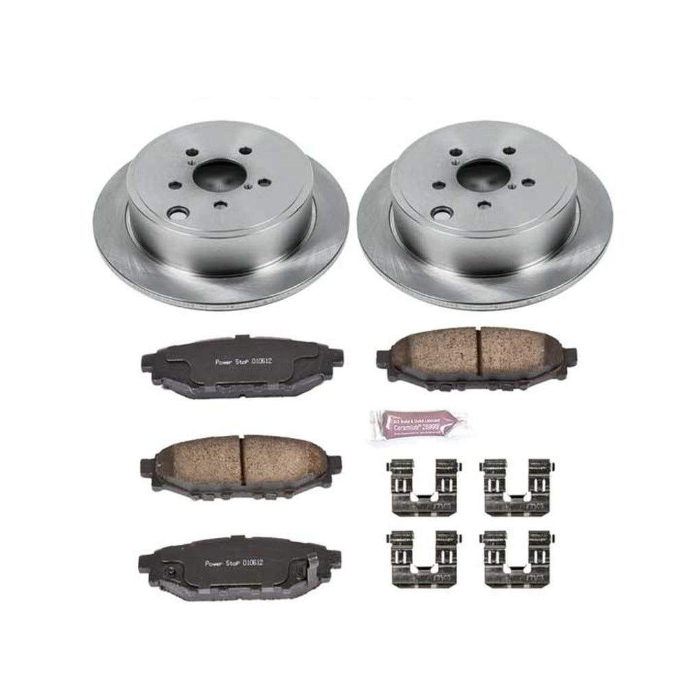 Powerstop KOE4631 Rear Daily Driver Brake Kit