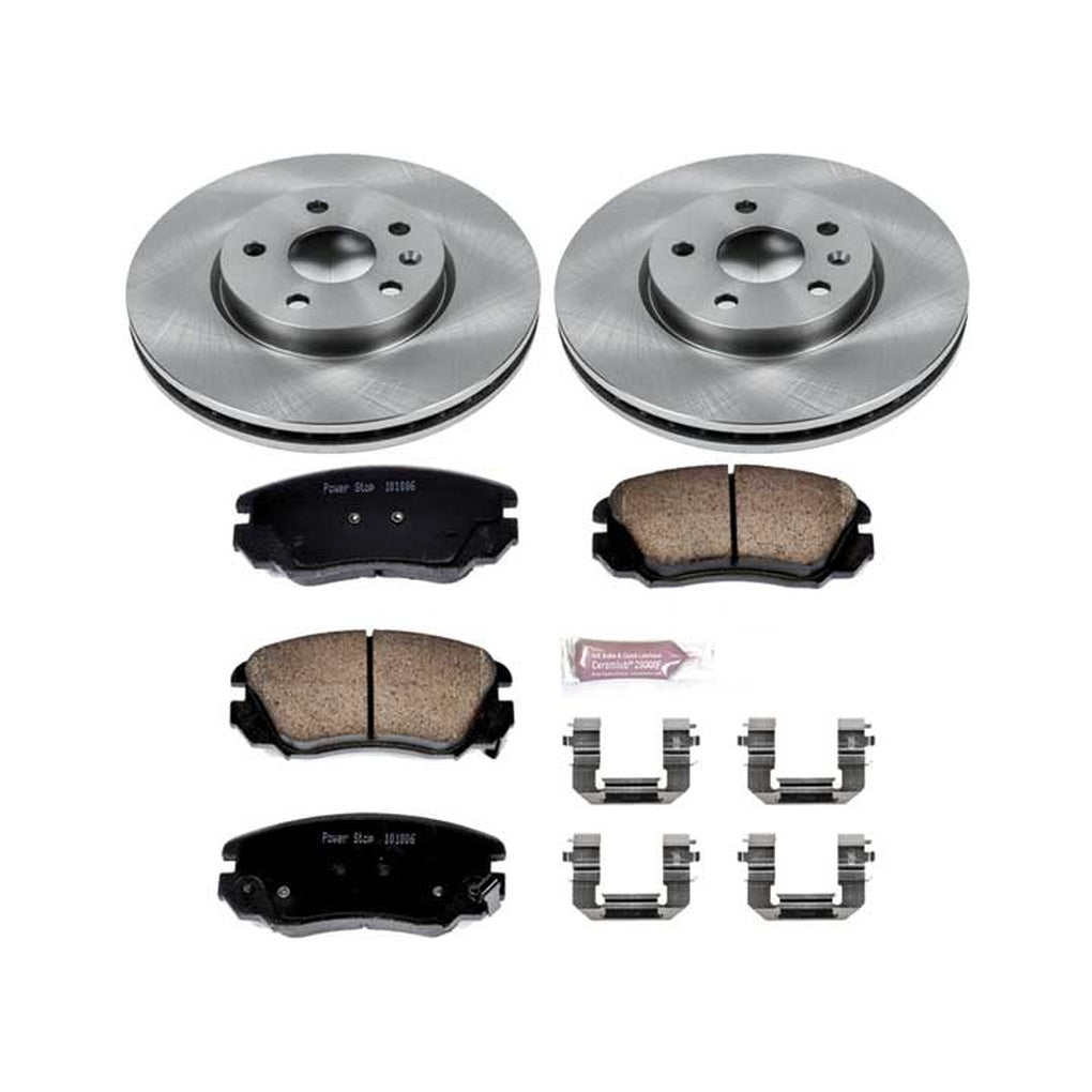 Powerstop KOE5334 Front Daily Driver Brake Kit