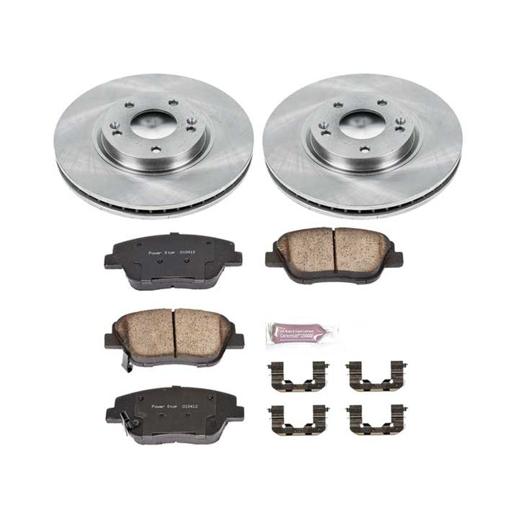Powerstop KOE5377 Front Daily Driver Brake Kit