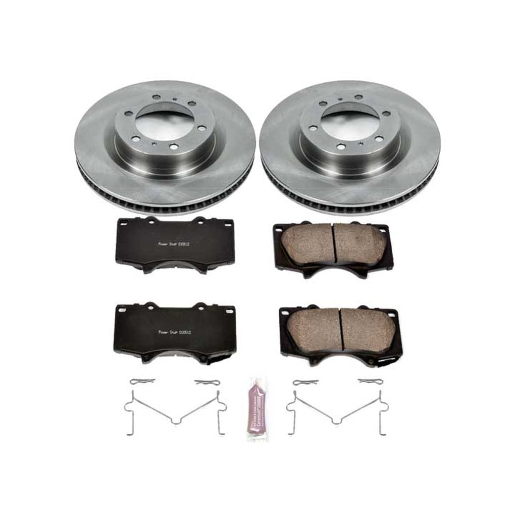 Powerstop KOE5873 Front Daily Driver Brake Kit