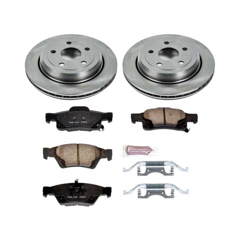 Powerstop KOE5953 Rear Daily Driver Brake Kit