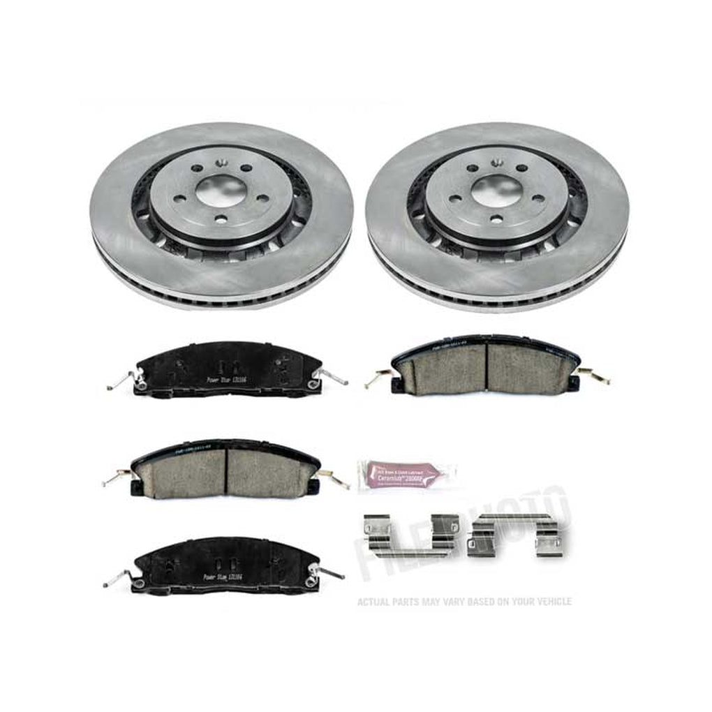 Powerstop KOE6374 Front Daily Driver Brake Kit