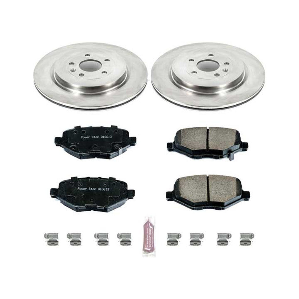 Powerstop KOE6376 Rear Daily Driver Brake Kit