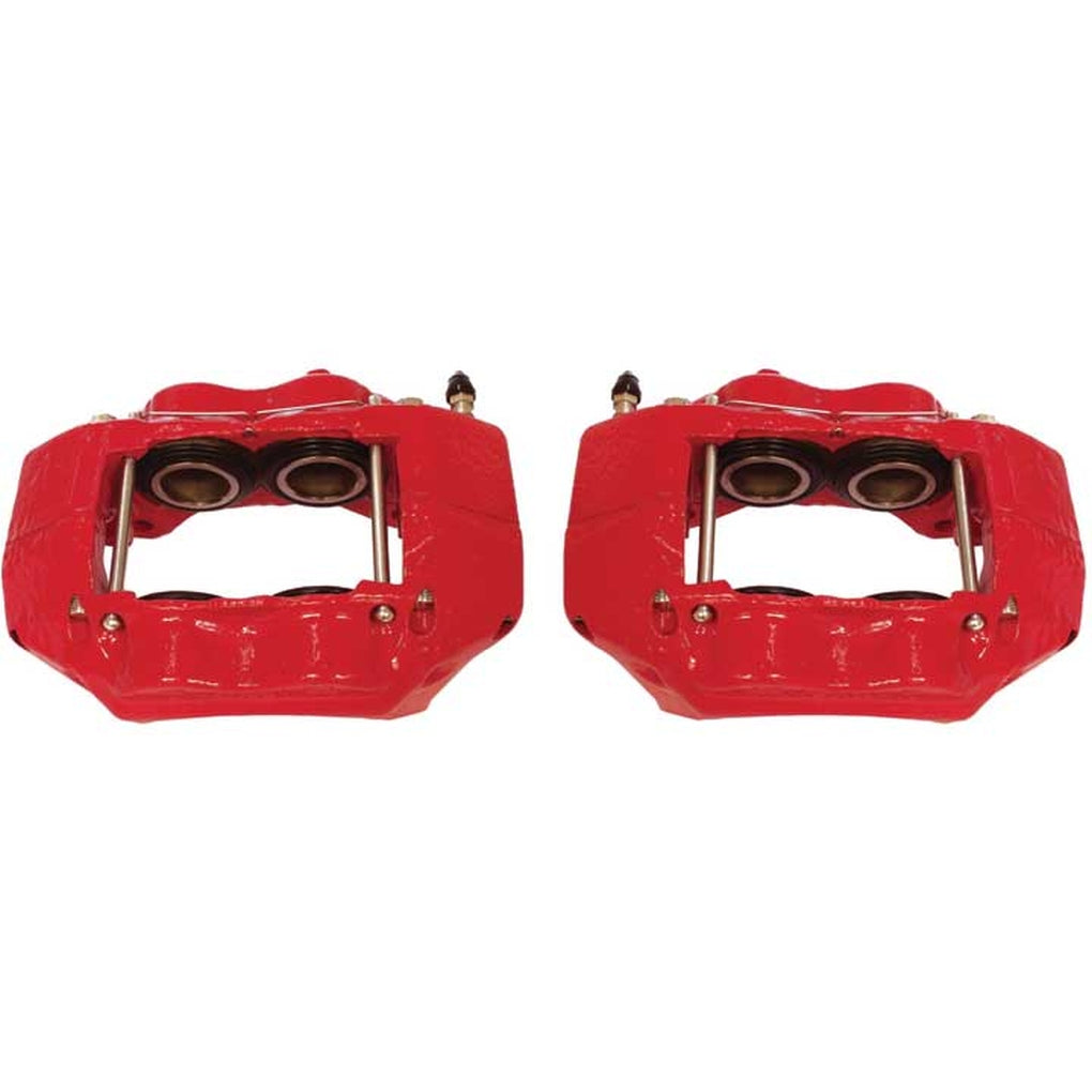 Powerstop S1784 Front Red Powder Coated Performance Calipers