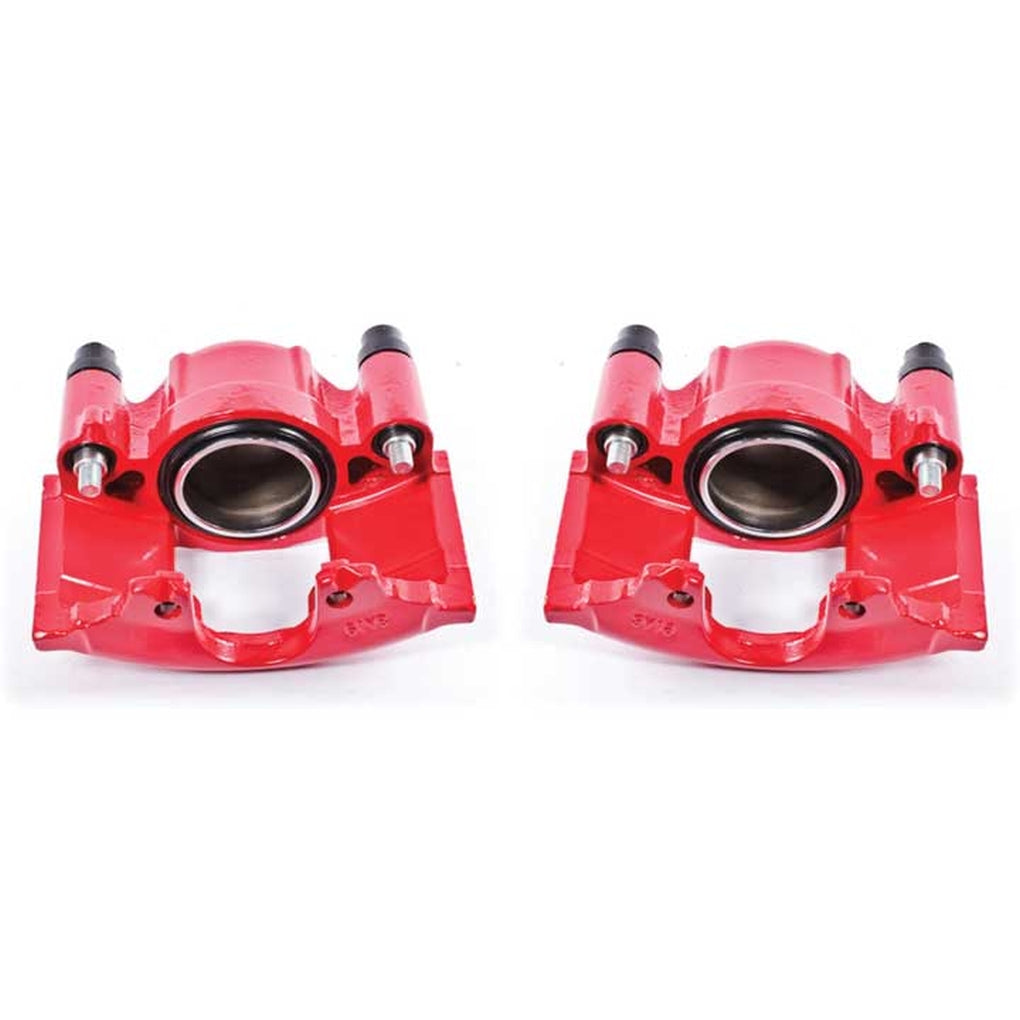 Powerstop S4299 Red Powder Coated Performance Calipers
