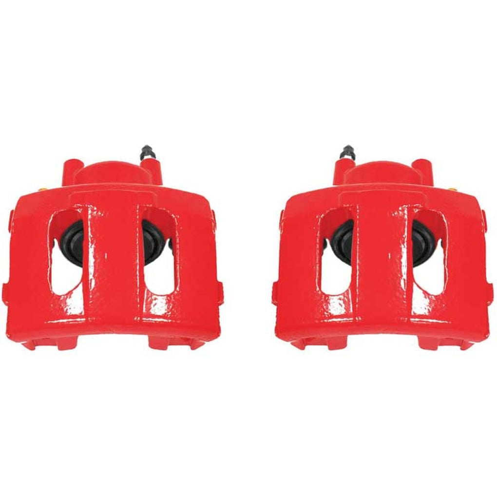 Powerstop S4339 Red Powder Coated Performance Calipers