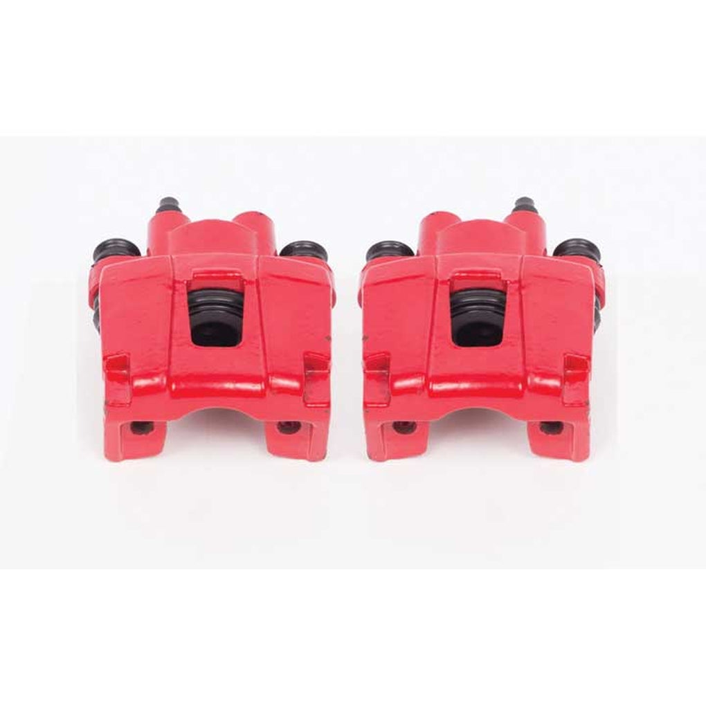 Powerstop S4754 Red Powder Coated Performance Calipers