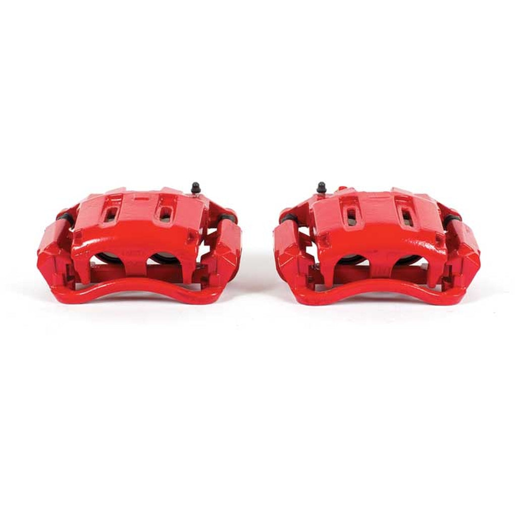 Powerstop S4996 Red Powder Coated Performance Calipers