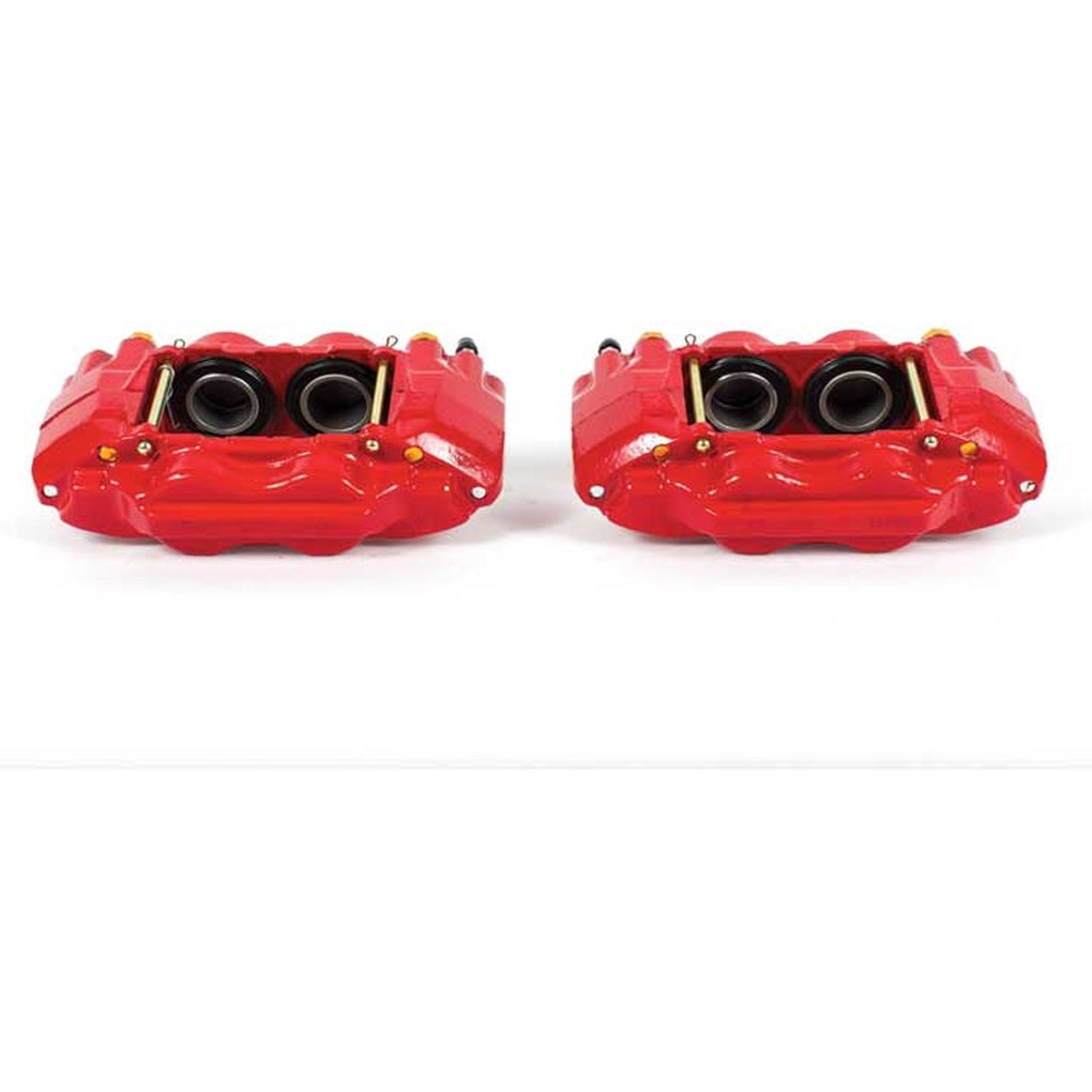 Powerstop S5018 Red Powder Coated Performance Calipers