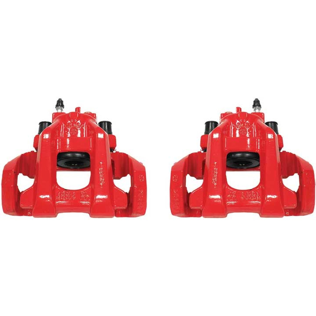 Powerstop S5300 Rear Red Powder Coated Performance Calipers